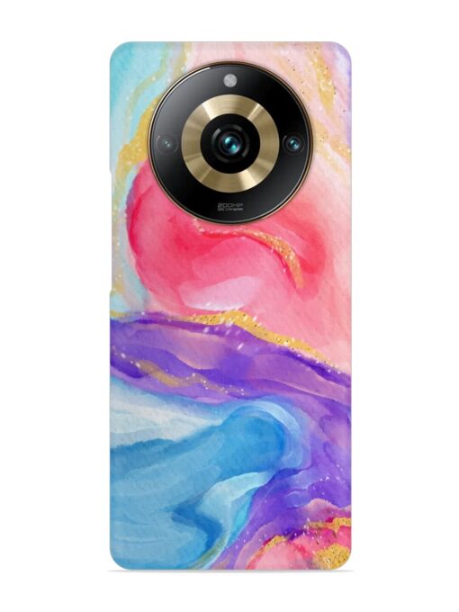 Watercolor Gradient Snap Case for Realme 11 Pro (5G) Zapvi