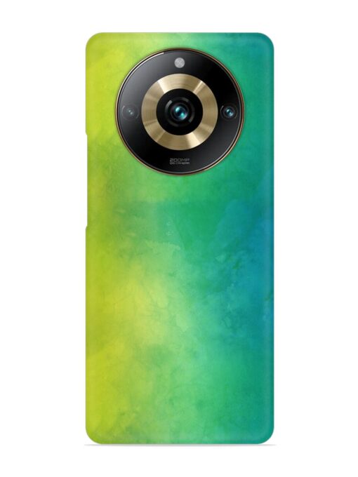 Yellow Green Gradient Snap Case for Realme 11 Pro (5G) Zapvi