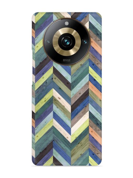 Chevron Random Color Snap Case for Realme 11 Pro (5G) Zapvi