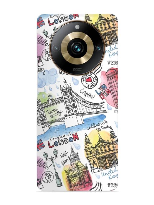 Vector London Landmark Snap Case for Realme 11 Pro (5G) Zapvi