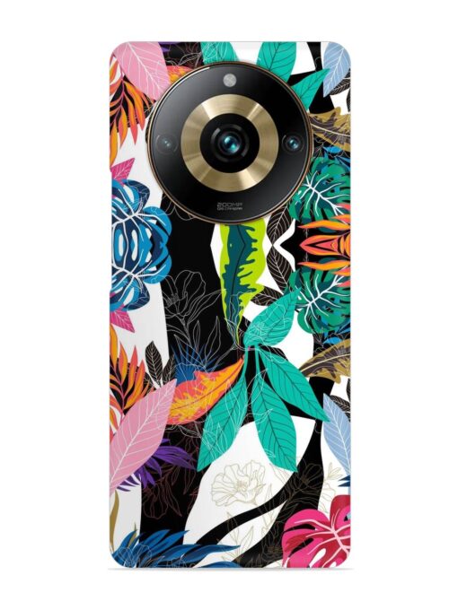 Floral Pattern Bright Snap Case for Realme 11 Pro (5G) Zapvi