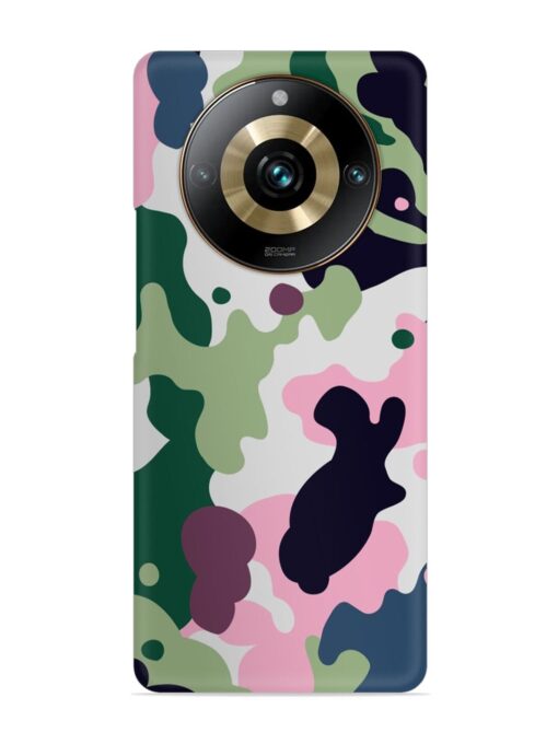 Seamless Funky Camouflage Snap Case for Realme 11 Pro (5G) Zapvi