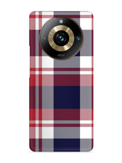 Classic Plaid Tartan Snap Case for Realme 11 Pro (5G)