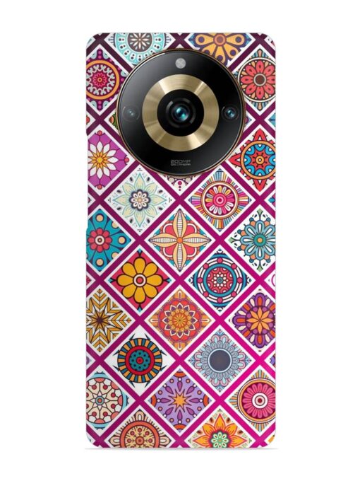 Seamless Tile Pattern Snap Case for Realme 11 Pro (5G) Zapvi