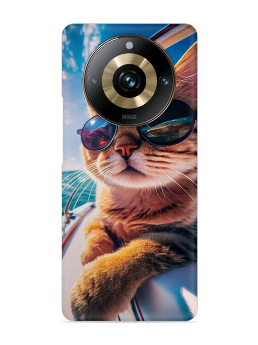 Cat In Style Snap Case for Realme 11 Pro (5G) Zapvi