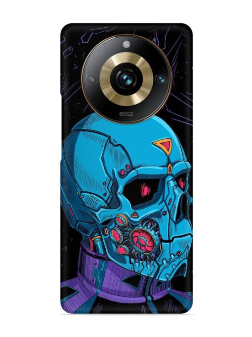 Skull Robo Vector Snap Case for Realme 11 Pro (5G) Zapvi