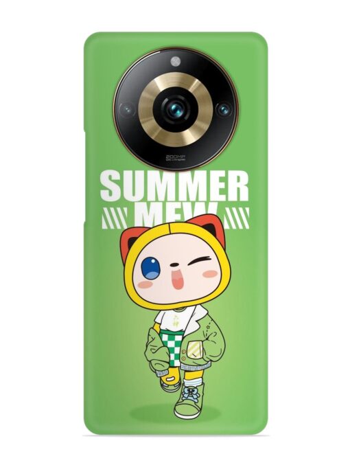 Summer Mew Snap Case for Realme 11 Pro (5G) Zapvi