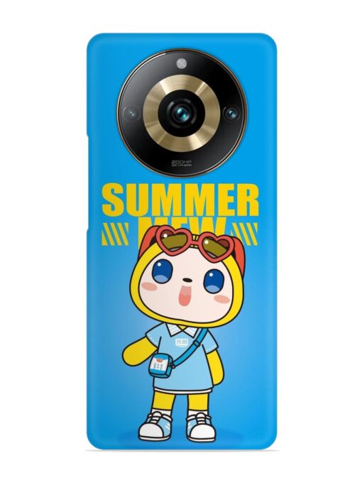 Summer Mew Cartoon Snap Case for Realme 11 Pro (5G)