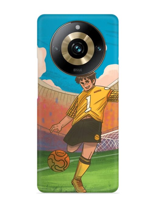 Soccer Kick Snap Case for Realme 11 Pro (5G) Zapvi