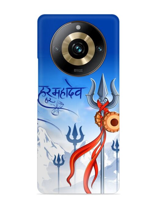 Har Har Mahadev Trishul Snap Case for Realme 11 Pro Plus (5G)