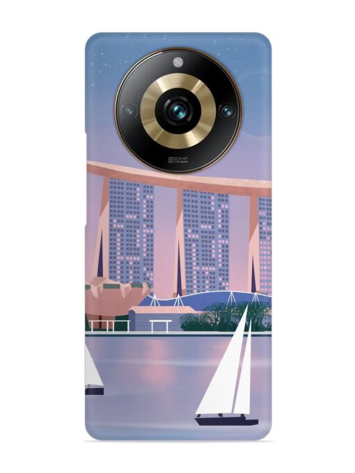 Singapore Scenery Architecture Snap Case for Realme 11 Pro Plus (5G) Zapvi