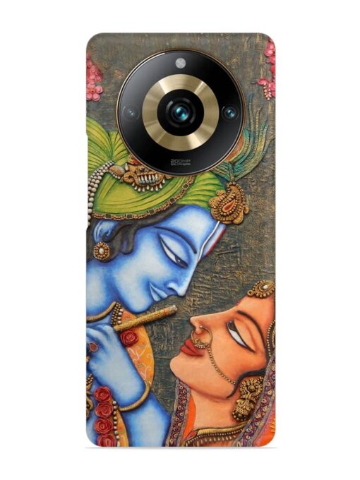 Lord Radha Krishna Flute Art Snap Case for Realme 11 Pro Plus (5G)