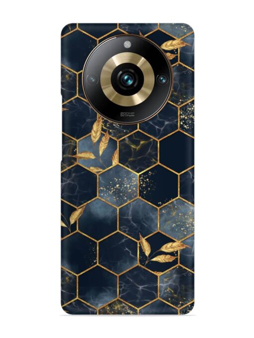 Marble Hexagon Seamless Snap Case for Realme 11 Pro Plus (5G) Zapvi