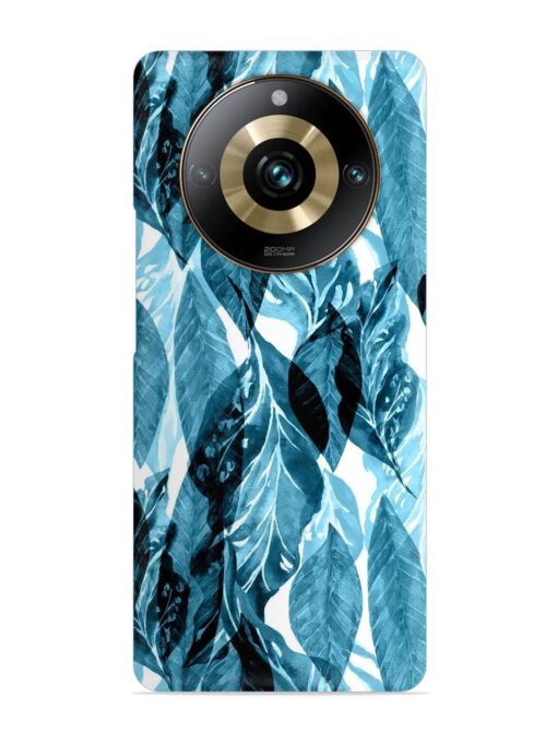 Leaves Pattern Jungle Snap Case for Realme 11 Pro Plus (5G) Zapvi