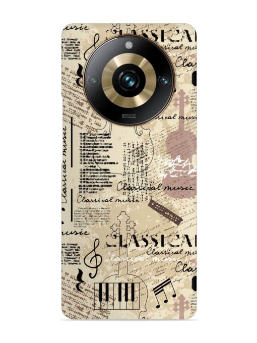 Classical Music Lpattern Snap Case for Realme 11 Pro Plus (5G) Zapvi