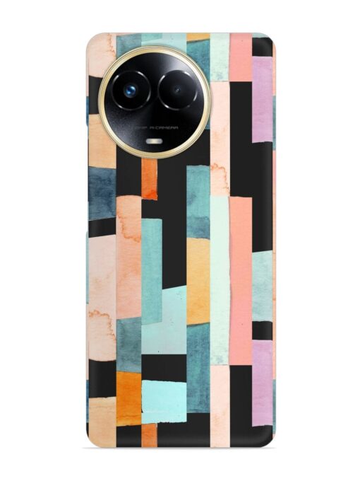 Geometric Seamless Pattern Snap Case for Realme 11X (5G) Zapvi