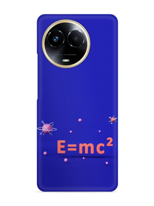 Formula Relativity Equation Snap Case for Realme 11X (5G) Zapvi