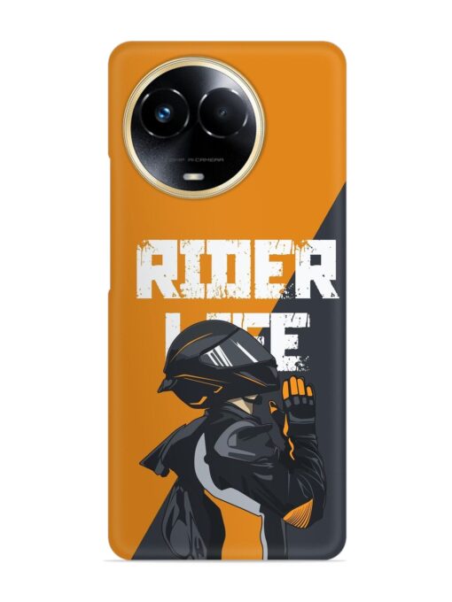 Rider Life Snap Case for Realme 11X (5G)