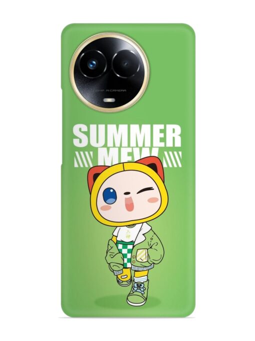 Summer Mew Snap Case for Realme 11X (5G)