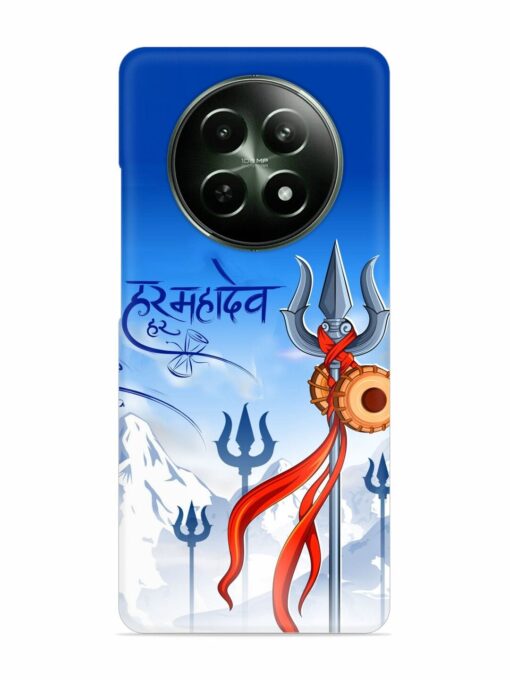 Har Har Mahadev Trishul Snap Case for Realme 12 (5G)