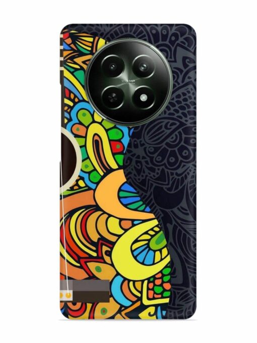 Guitar Vector Art Snap Case for Realme 12 (5G) Zapvi