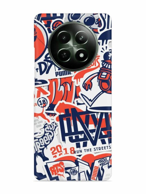 Run The Street Snap Case for Realme 12 (5G) Zapvi