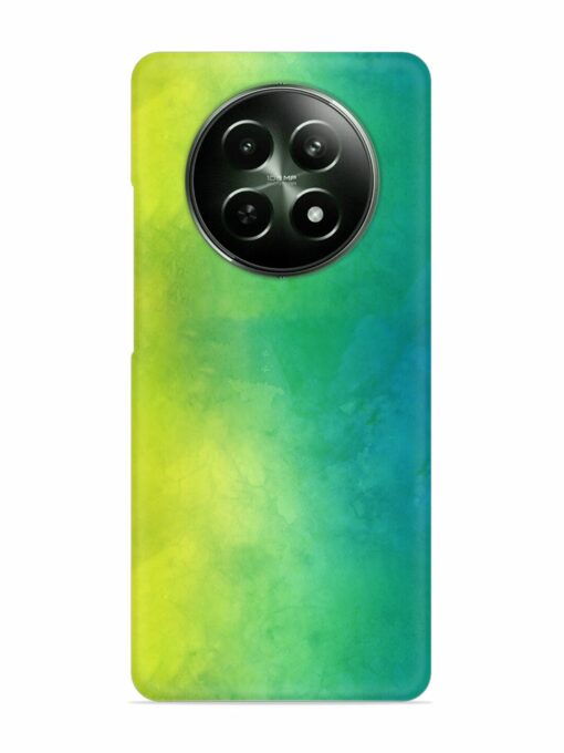 Yellow Green Gradient Snap Case for Realme 12 (5G)