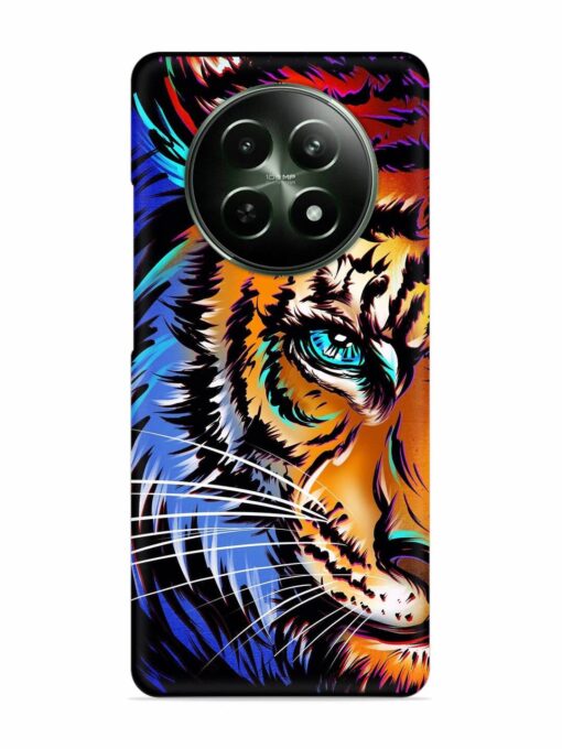 Colorful Lion Art Snap Case for Realme 12 (5G)