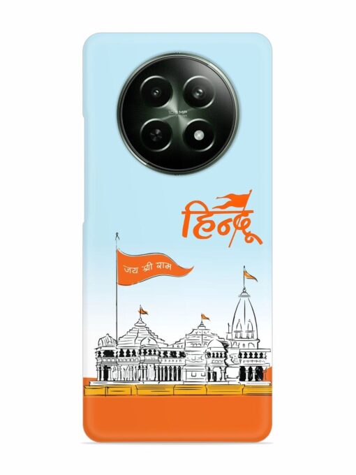 Ram Mandir Hindu Snap Case for Realme 12 (5G) Zapvi