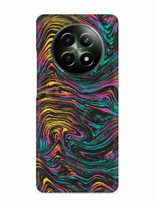 Abstract Liquid Colors Snap Case for Realme 12 (5G) Zapvi