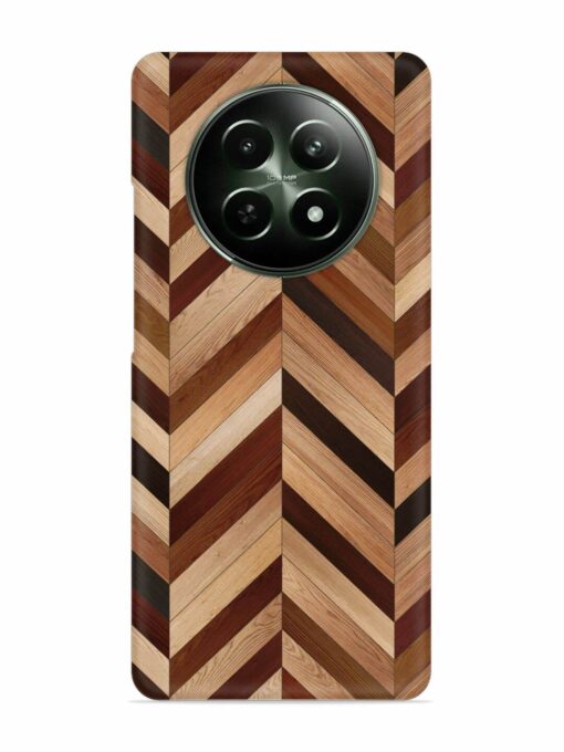 Seamless Wood Parquet Snap Case for Realme 12 (5G)