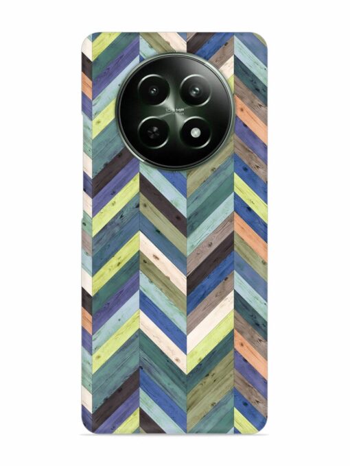 Chevron Random Color Snap Case for Realme 12 (5G) Zapvi