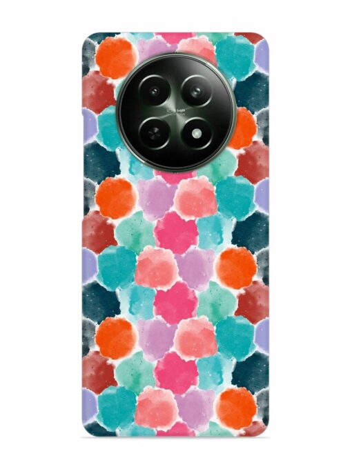 Colorful Seamless Pattern Snap Case for Realme 12 (5G) Zapvi