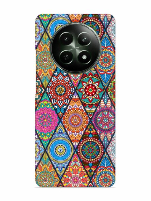 Seamless Tile Pattern Snap Case for Realme 12 (5G) Zapvi