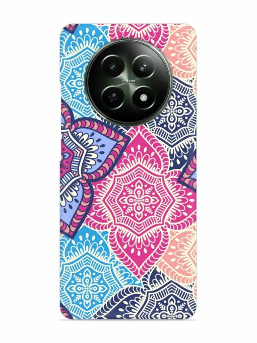 Ethnic Floral Seamless Snap Case for Realme 12 (5G)