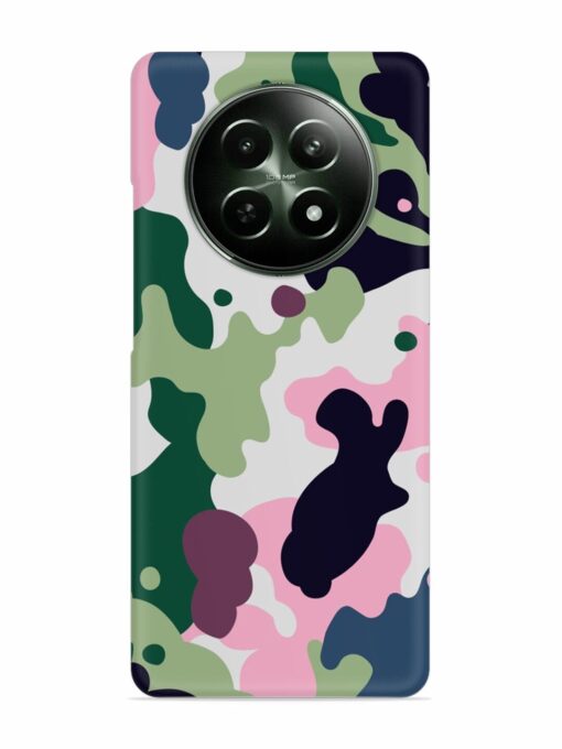 Seamless Funky Camouflage Snap Case for Realme 12 (5G)