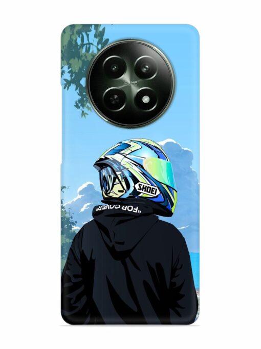 Rider With Helmet Snap Case for Realme 12 (5G)