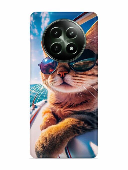 Cat In Style Snap Case for Realme 12 (5G) Zapvi