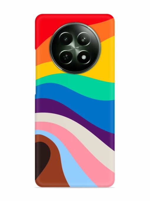 Minimal Pride Art Snap Case for Realme 12 (5G)