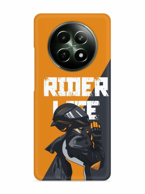 Rider Life Snap Case for Realme 12 (5G) Zapvi