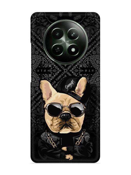 Gangsta Cool Sunglasses Dog Snap Case for Realme 12 (5G) Zapvi