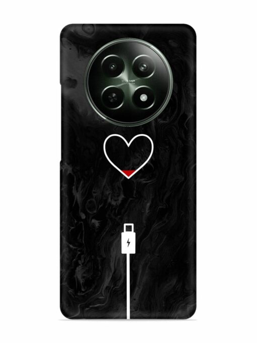 Heart Charging Vector Snap Case for Realme 12 (5G)