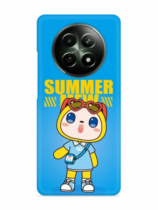 Summer Mew Cartoon Snap Case for Realme 12 (5G)