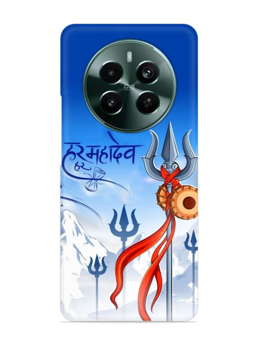 Har Har Mahadev Trishul Snap Case for Realme 12 Plus (5G)