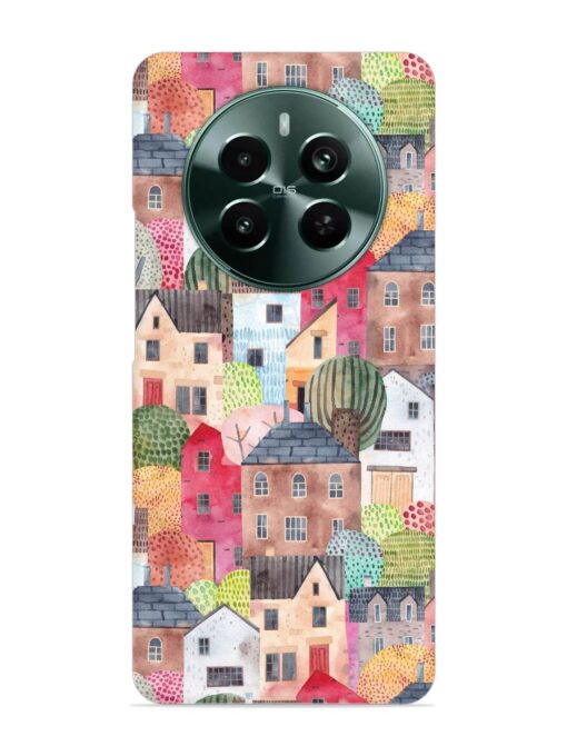 Abstract Seamless Pattern Snap Case for Realme 12 Plus (5G) Zapvi