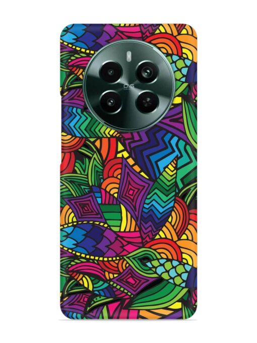 Abstract Multicolor Seamless Snap Case for Realme 12 Plus (5G) Zapvi