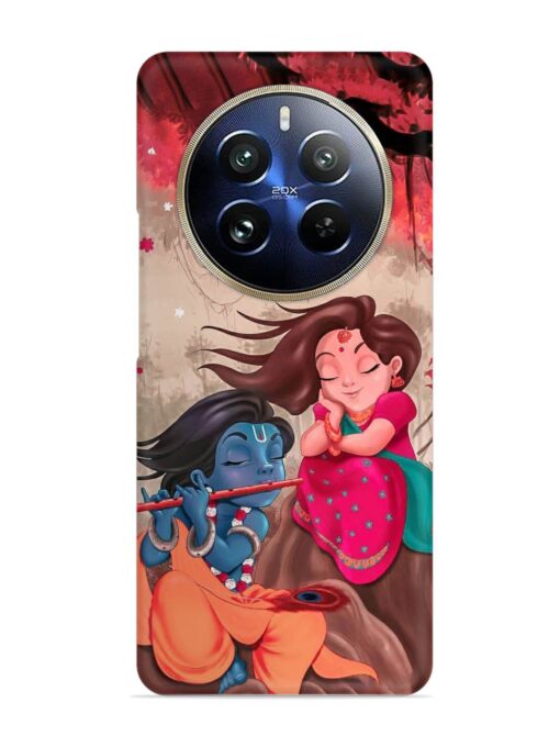 Radhe Krishna Water Art Snap Case for Realme 12 Pro (5G)