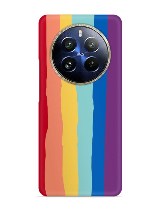 Rainbow Genuine Liquid Snap Case for Realme 12 Pro (5G)