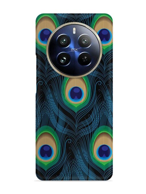 Seamless Pattern Peacock Snap Case for Realme 12 Pro (5G) Zapvi