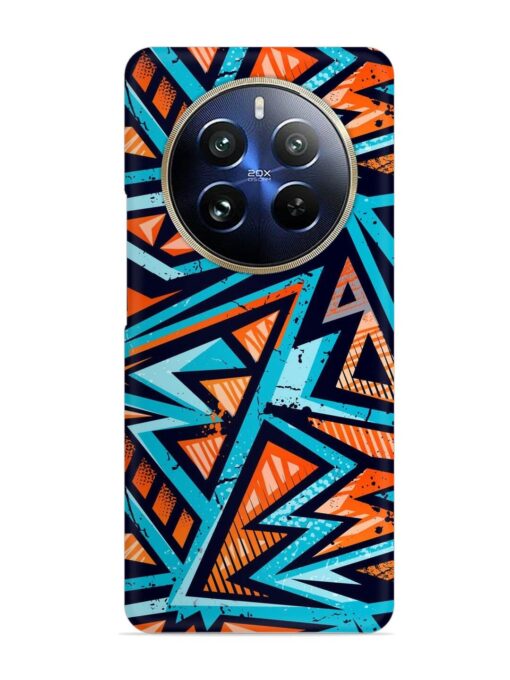 Abstract Seamless Grunge Snap Case for Realme 12 Pro (5G)